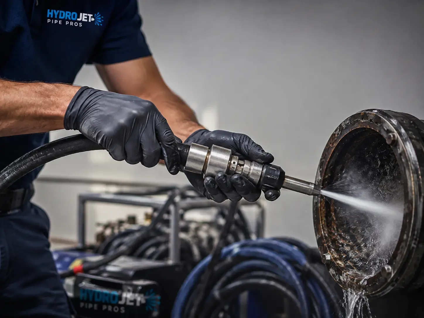 Hydro Jet Pipe Descaling in Langsville, OH